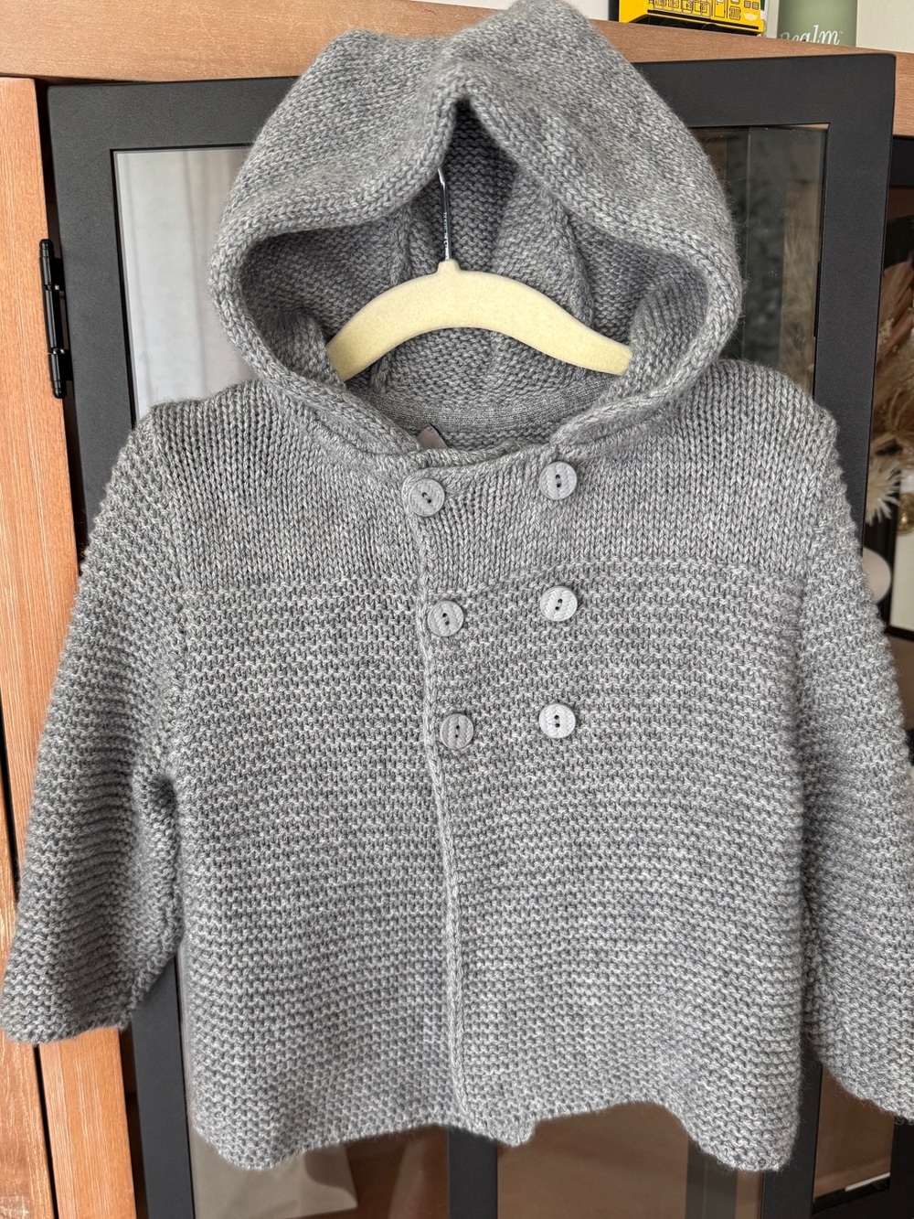 Fleurisse Leon Cashmere sweater hoodie coat jacket knit italian baby boy unisex